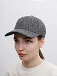 Бейсболка LIERYS арт. 7720503 BASEBALL CAP WOOL EF (темно-серый)